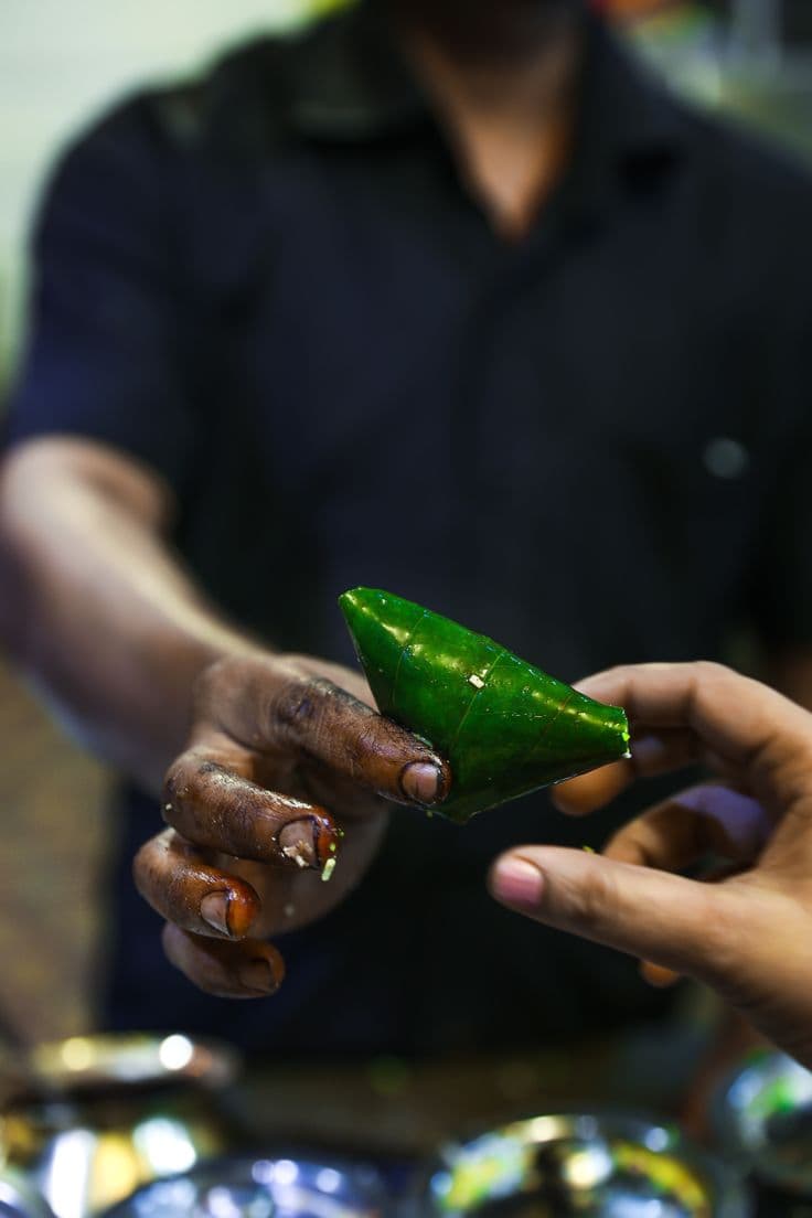 Paan Preparation