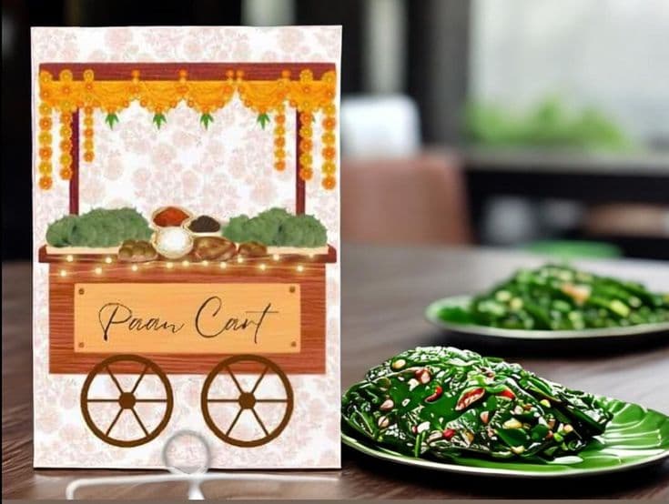 Luxury Wedding Paan Stall